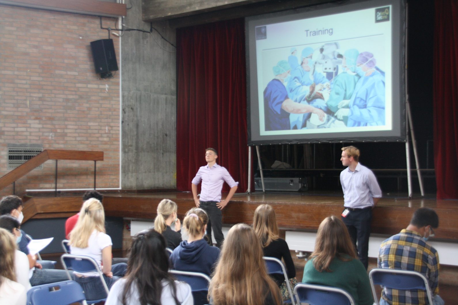 Magdalen College School Oxford hosts university entrance event for community students wishing to study medicine