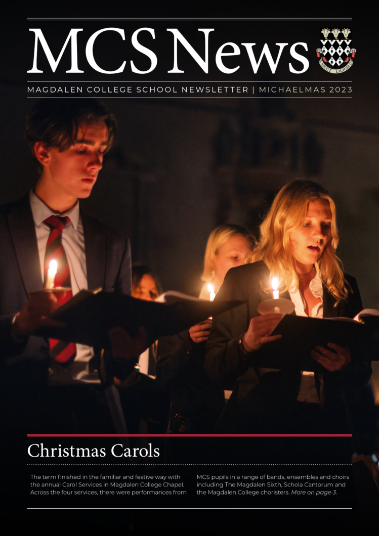 Out now the Michaelmas Term Newsletter Magdalen College School